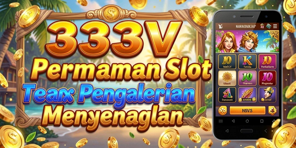 Tangkapan layar gameplay 333V yang menampilkan aktivitas Slot yang seru.
