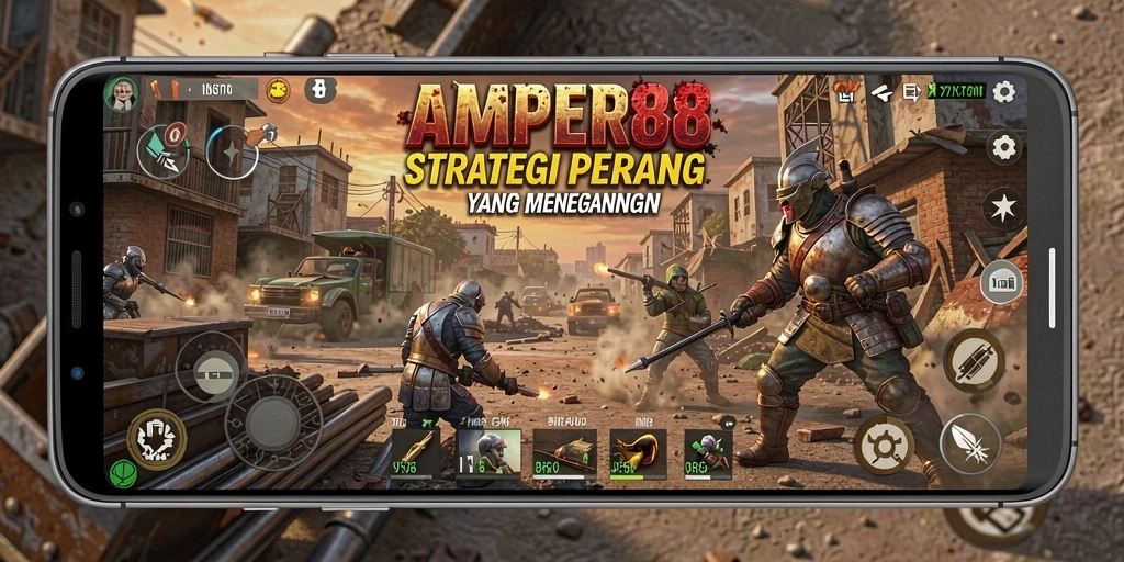 Tampilan memukau dari permainan strategi AMPER88.