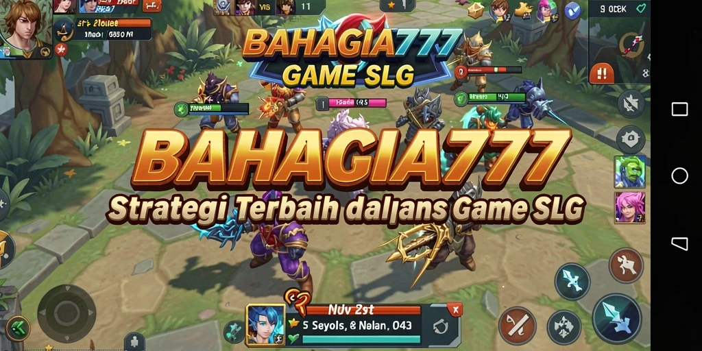Tampilan gameplay BAHAGIA777 yang menarik dan strategis.