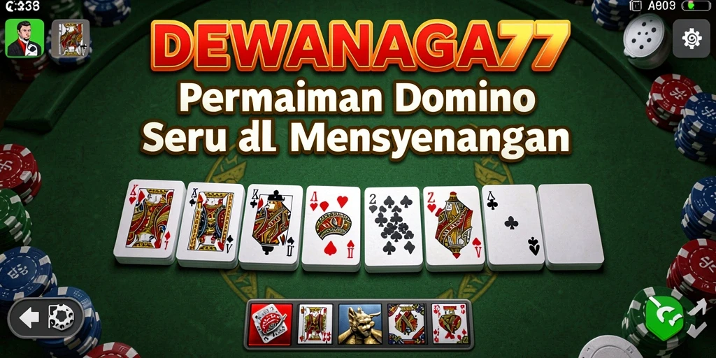 Screenshot gameplay DEWANAGA77 yang seru dan menegangkan.