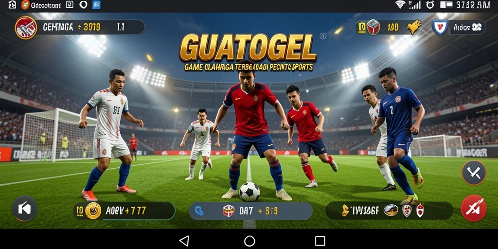 Tampilan gameplay GUATOGEL yang seru dan interaktif.