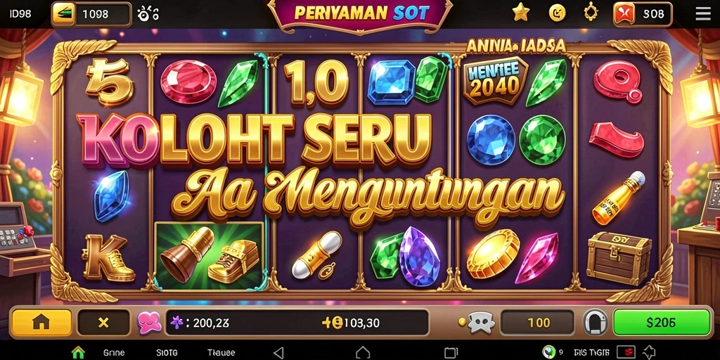 Screenshot ID098 menunjukkan gameplay seru dengan fitur slot yang menarik.