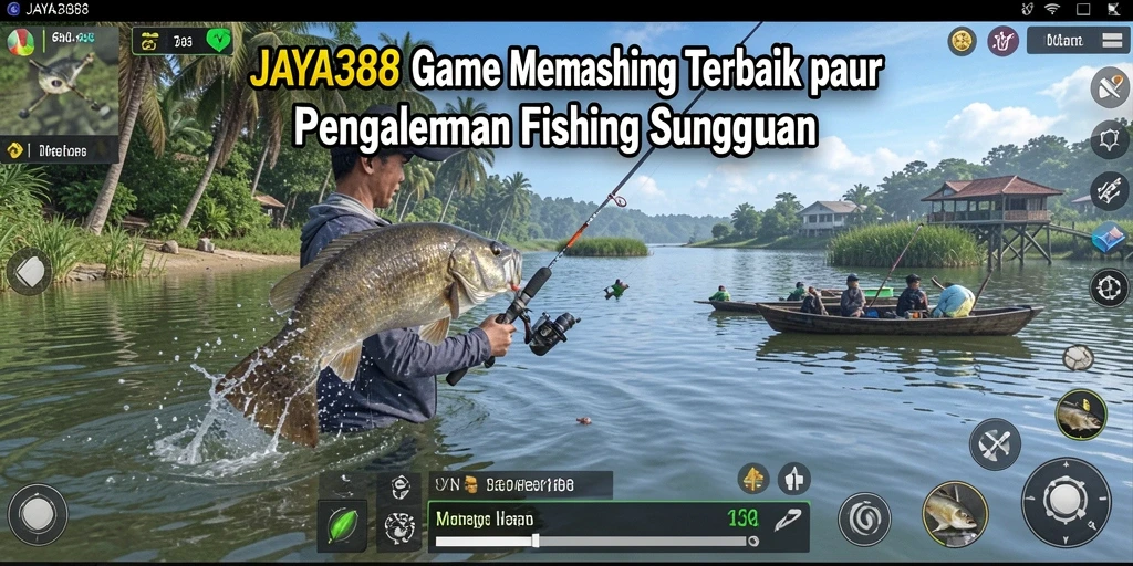Tangkapan ikan yang luar biasa dalam JAYA388, visual memancing yang menarik.