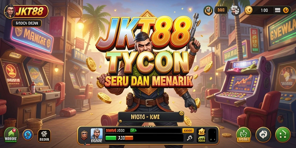 Gameplay seru dan strategi dalam JKT88 Tycoon.