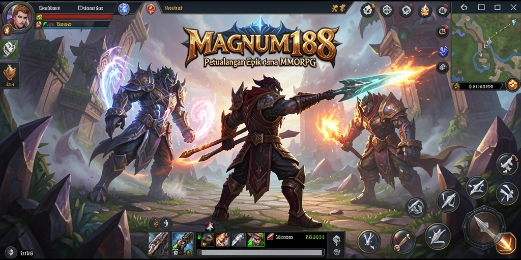 Gameplay MAGNUM188 yang menakjubkan dalam petualangan MMORPG.
