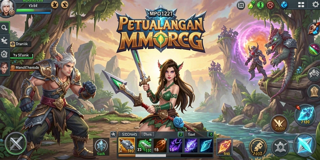 Tampilan menarik dari gameplay MPO1221 yang penuh aksi.