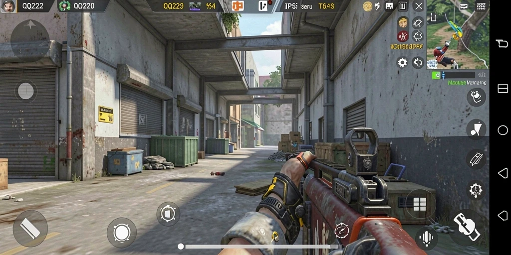 Gameplay seru dengan aksi tembak-menembak yang intens.