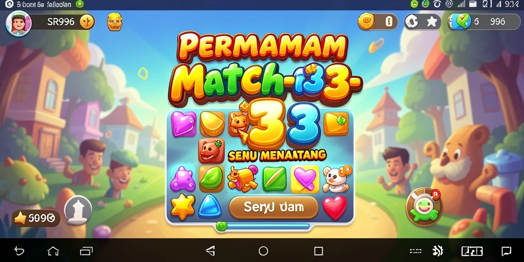 Tampilan gameplay SR996 yang seru dalam kategori Match-3.