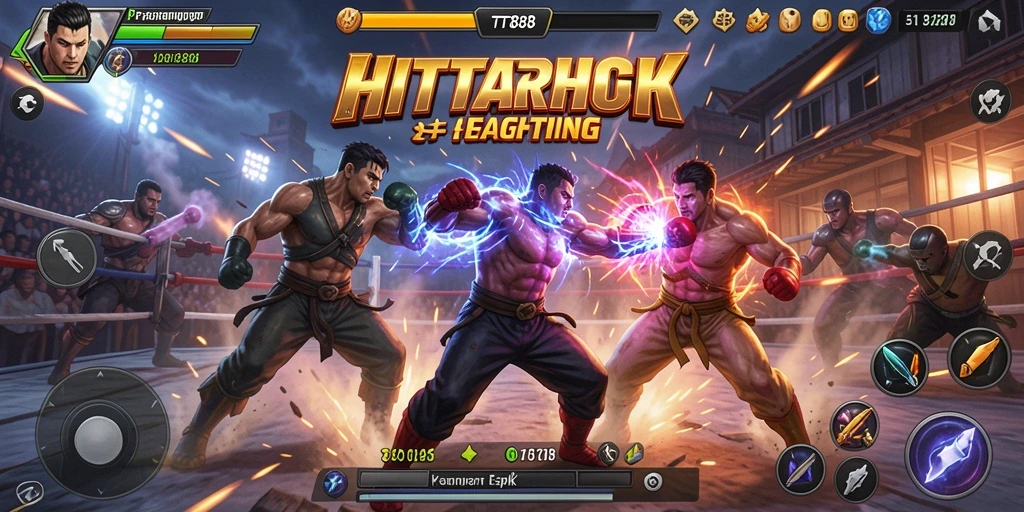 Gameplay seru dan pertarungan menegangkan dalam TTT888.
