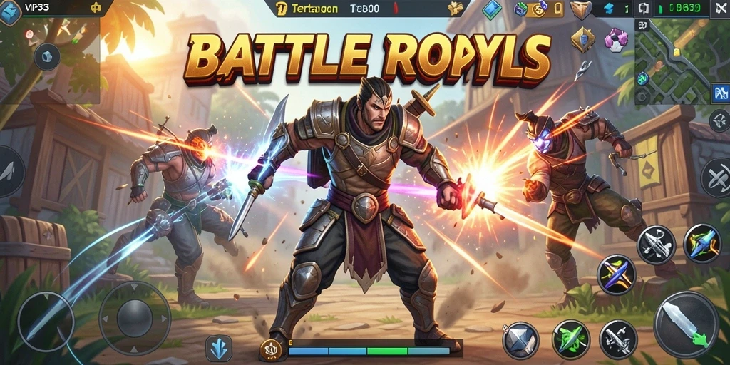Gameplay seru dan intens di dunia Battle Royale VIP333.