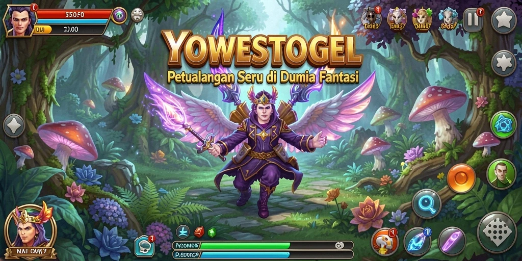 Tampilan gameplay seru dalam YOWESTOGEL yang penuh petualangan.